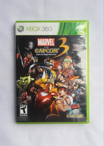 Marvel Vs. Capcom 3 Xbox 360 Físico Usado