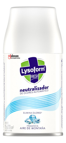 Neutralizador De Olores Lysoform Automático Repuesto X 6 Uni