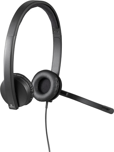 Auricular Headset Logitech Usb H570 Videoconferencia Backup