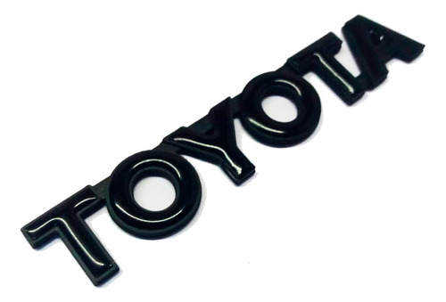 Emblemas Toyota Hilux Y Fortuner Negro Pega 3m