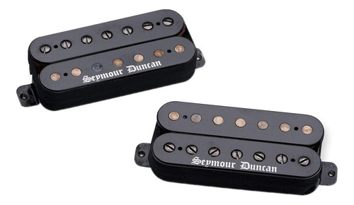 Seymour Duncan Negro Invierno Juego 7 Cuerda Guitarra