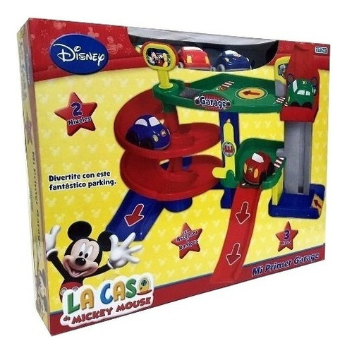 Mickey Mi Primer Garage Autos Disney Orig Ditoys Tribunales