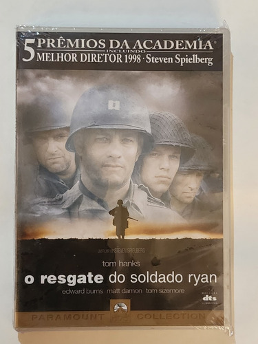 Dvd O Resgate Do Soldado Ryan Original Lacrado