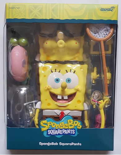 Figura Spongebob Squarepants Ultimates Bob Esponja Nueva !!!