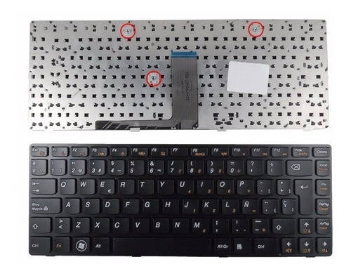 Teclado Notebook Lenovo G480 Español Nuevo Envios