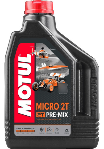 Aceite Sintético Micro 2t Motul 2lts