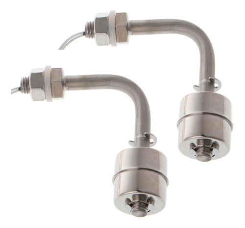 Kit 2 Boia Sensor De Nível Inox Líquido Alta Temperatura 90° 5v 12v 24v 110v 220v