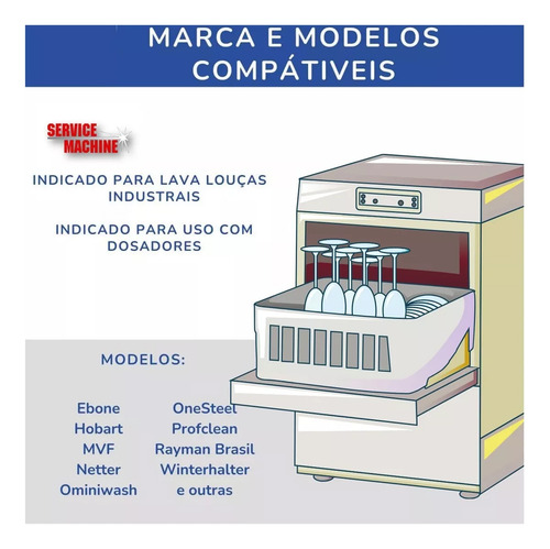 Detergente E Secante Para Lavadora De Louças Industrial