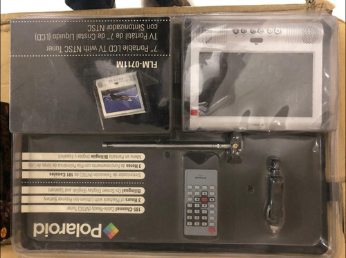 Televisor Polaroid Portable Lcd Tv With Ntsc Tuner Flm-0711 (Usado)