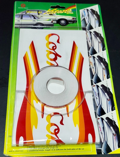 Cinta Katana Cobra Roja Kf50123 Tricolor 9.54m Universal