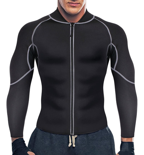 Ejercicio Neopreno Adelgazante Fitness Chaqueta Gimnasio Wea