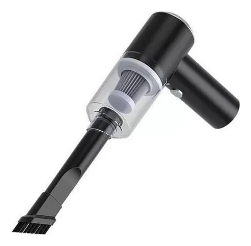 Aspirador portátil USB 120w 6000pa - negro/blanco