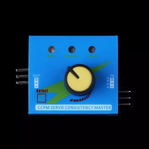 Probador De Servo 3ch Tester Servos 3 Canales