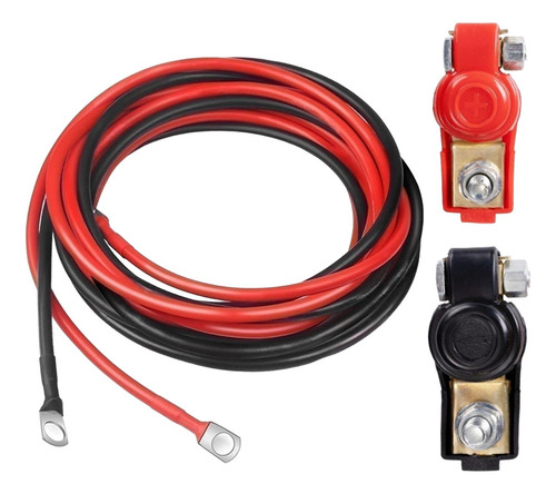 Cables De Batería De Calibre 5 Awg, Cobre 100cm M8