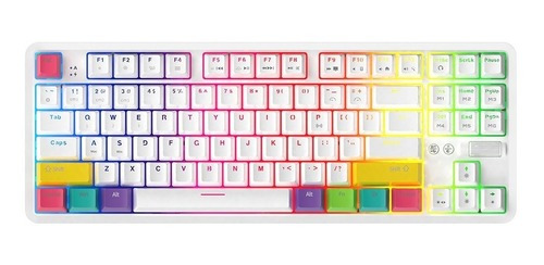 Imagen 2 de 2 de Teclado gamer bluetooth Ajazz K870T