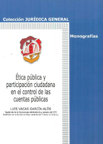 Libro Ética Pública Y Participación Ciudadana En El Control