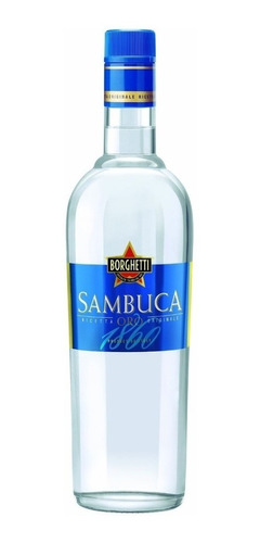 Licor Crema De Anís Sambuca Borghetti Oro Italiano 700ml