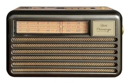 Radio Retro Am Fm Vintage Bluetooth / Usb / Solar / Provenze