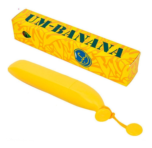Sombrilla Banana Platano Fruta Amarilla