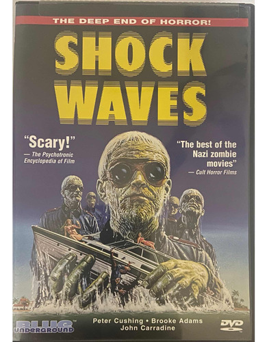 Shock Waves. Pelicula. Dvd. Terror. Usado.