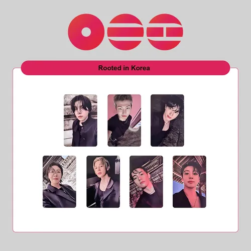 Conjunto De Cartões De Foto Bts Arirang X57 Membros | Parcelamento