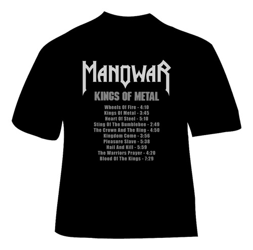 Polera Manowar - Ver 07 - Kings Of Metal