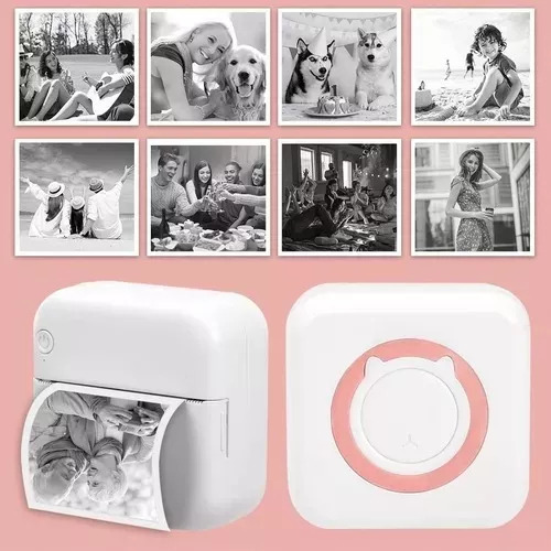 Mini Impresora Térmica Portátil Bluetooth Accesorios 13 Roll