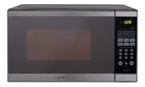 Horno Microondas 0.7 PC Acero Inoxidable Negro HACEB