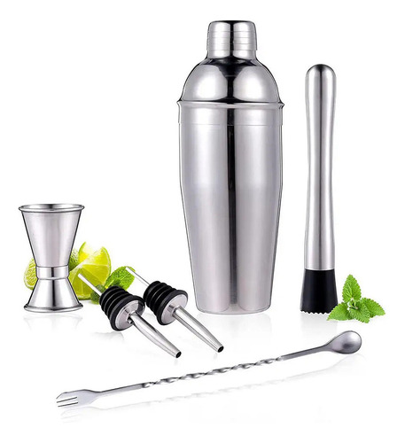 Shaker Set Supplies De Bartending Medindo O Jigger Versátil