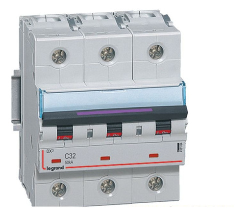 Interruptor Automatico 3p 20a Curva C 50ka 410162 Legrand