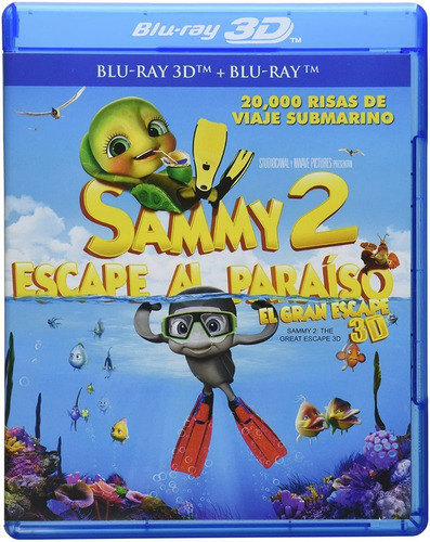 Sammy 2: El Gran Escape Blu Ray 3d+blu Ray+dvd Película