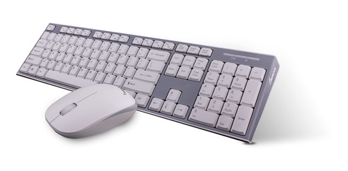 Gran Impecca Teclado Blanco Gris