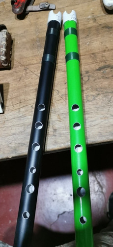 Imagen 3 de 4 de Quena Taqui Modelo Clásica En Pvc, 2 Octavas Y Media