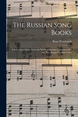 Libro The Russian Song Books: A Selection Of Songs From T...
