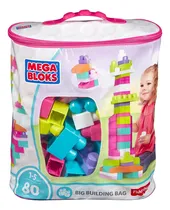 Comprar Mega Block Bolsa De Construcción Grande De 80 Bloques