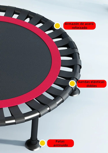 Banna DAO-YYBC 42 Aeróbic Fitness Yoga Trampolín Trampolín Para Entrenamientos En Casa O Al Aire Libre Con Un Peso Máximo De Carga De 300kg