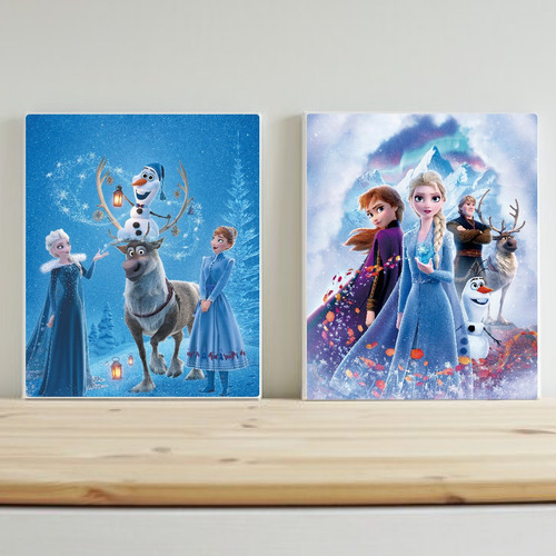 Imagen 1 de 3 de Cuadros Canvas Personalizados 20x30 Frozen