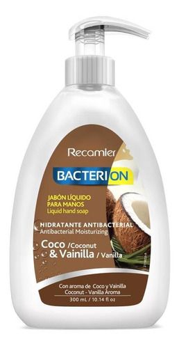 Bacterion Jabon Antibacterial Coco 300ml