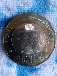 Moneda 20 Pesos Unica