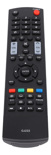 Control Remoto De Tv Para Gj222 Professional, Cómodo Agarre