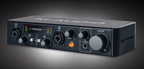 Interface M-audio M-track Plus Ii Grabacion Factura Iva 2.0