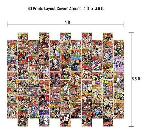 Póster De Anime, Pared De Manga, Portadas De Revistas | Cuotas sin interés