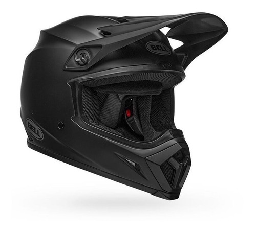 Capacete Bell Mx-9 Mips Solid Preto Fosco Cross Lançamento