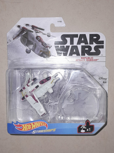 J104 Republic Attack Gunship Starships Hot Wheels Star Wars 