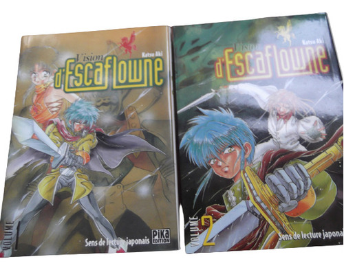 Vision D'escaflowne Katsu Aki En Frances Manga 2 Tomos