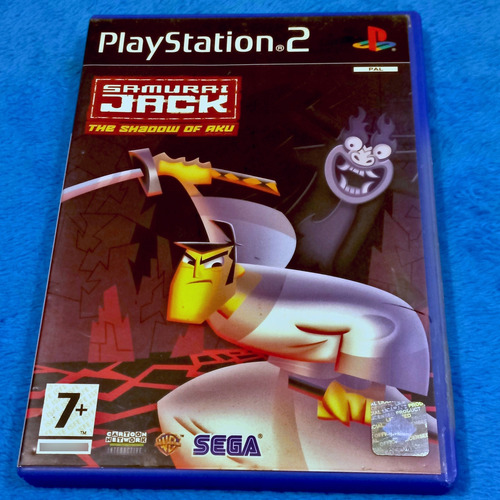 Samurai Jack: The Shadow Of Aku | Manual | Versión Pal | Ps2