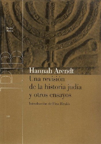 Libro Una Revisión De La Historia Judía Y Otros Ensayos De H