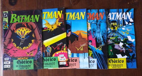 Batman Un Romance Gotico Serie Completa 5 Ejemplar Dc Comics