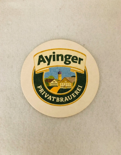 Portavasos De Coleccion Cerveza Alemana Ayinger Original