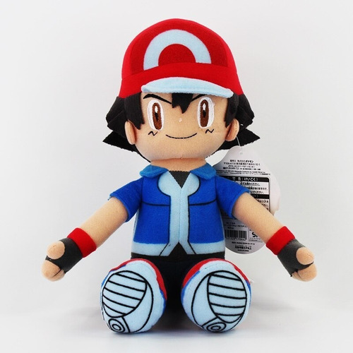 Peluche Ash Ketchum De Pokemon Importado 